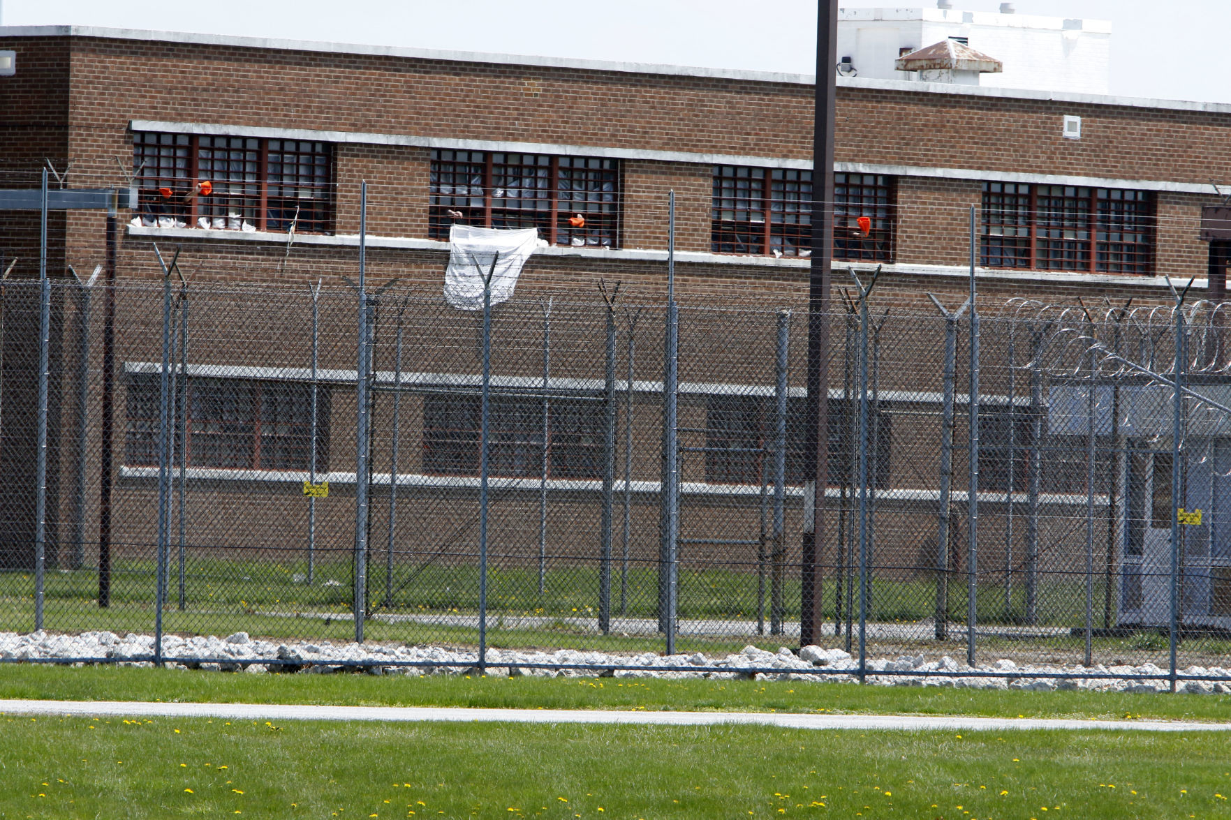 Protest outside Westville Correctional Facility